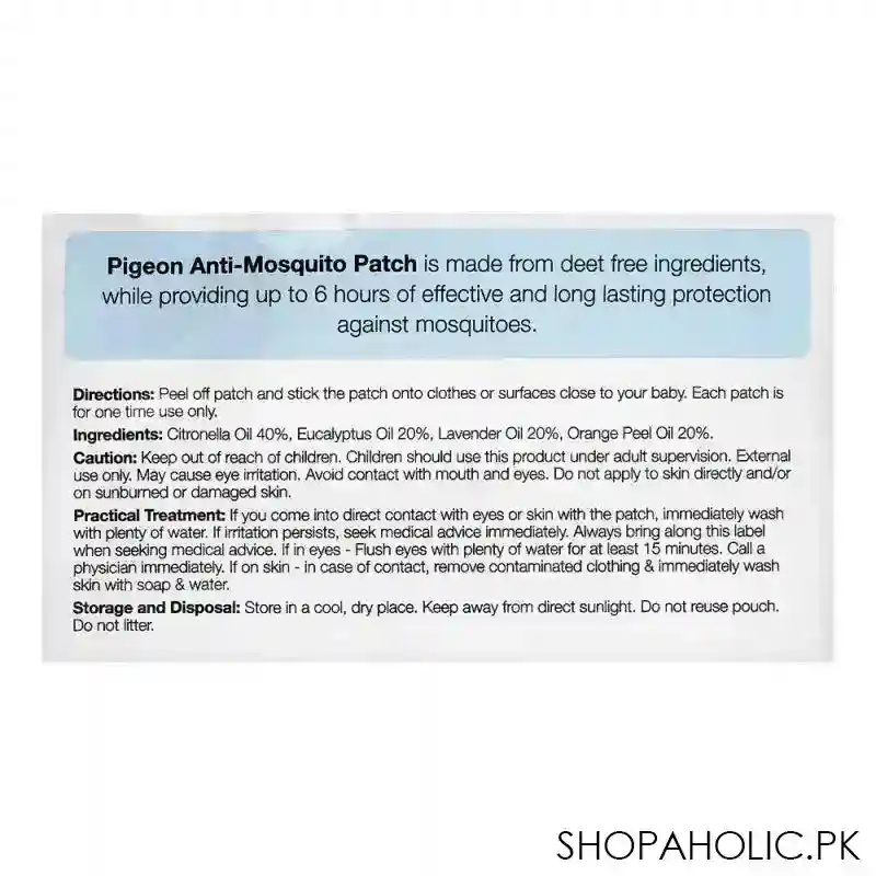 pigeon anti mosquito patch, 24 pack, p26926 image3
