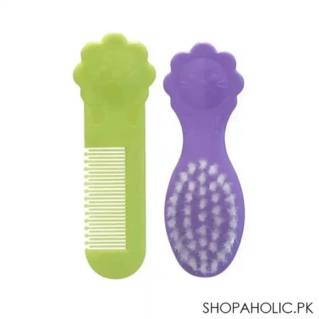 pigeon baby comb & brush set, k578 main image