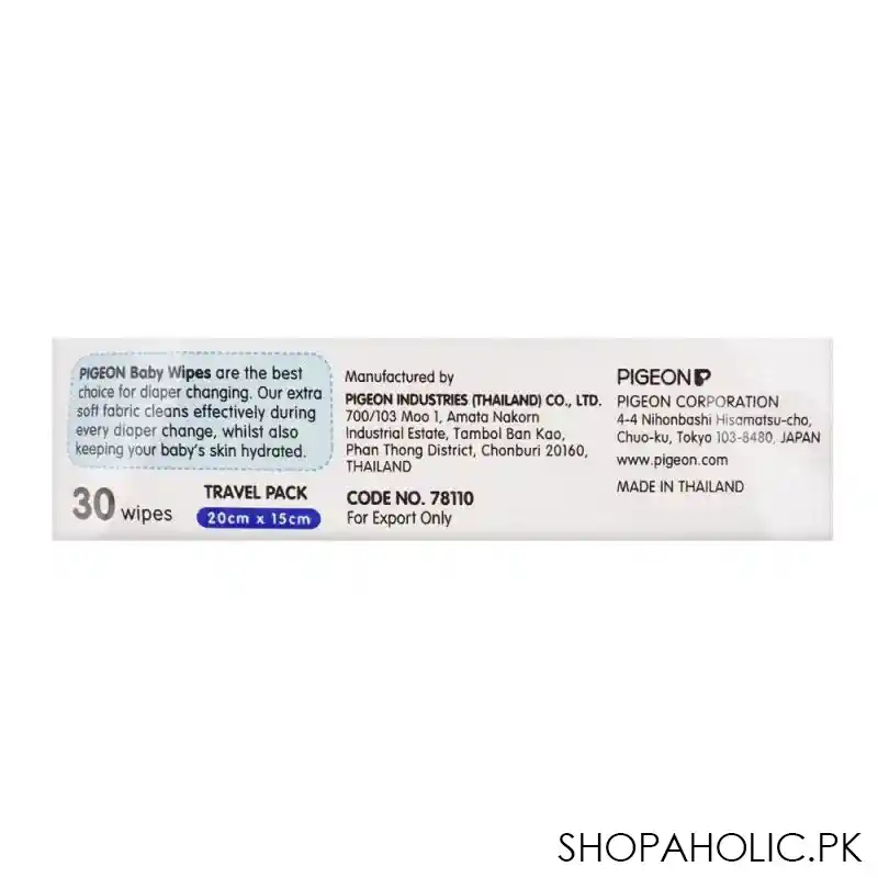 pigeon baby wipes 30 pack image3