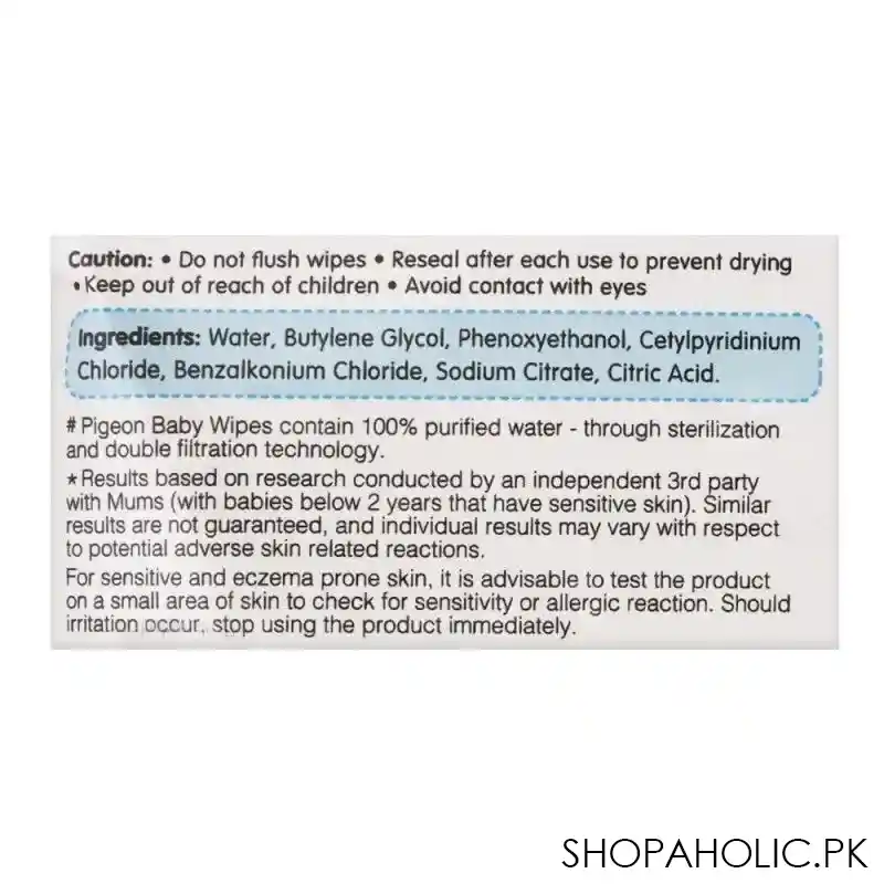 pigeon baby wipes 30 pack image4