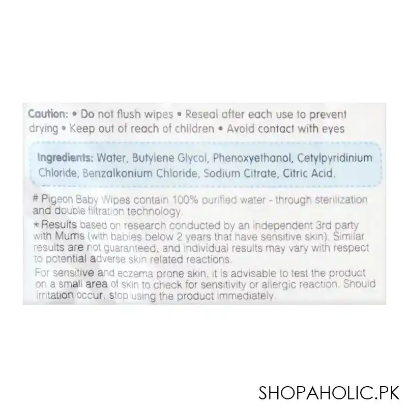 pigeon baby wipes 80 pack image4