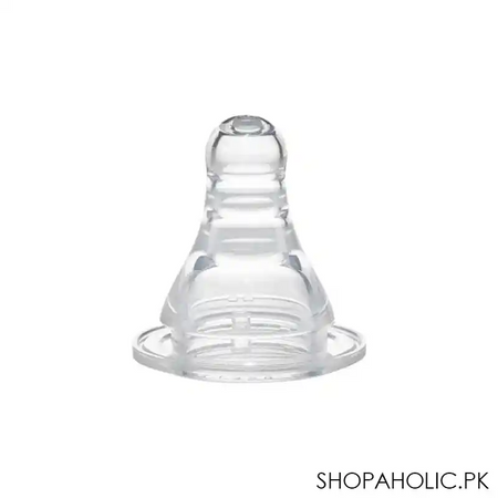 pigeon flexible peristaltic nipple, 6m+, small, 26658 main image