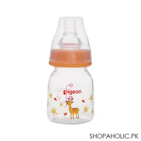pigeon flexible sn soft & elastic pp feeding bottle, deer, 50ml, a79394 main image
