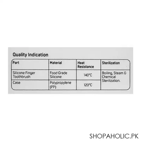 pigeon silicone finger toothbrush set, for 3+ months, k79591 image5
