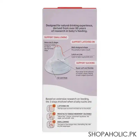 pigeon soft touch wn t ester feeding bottle, leaf, 200ml, a79449 image3
