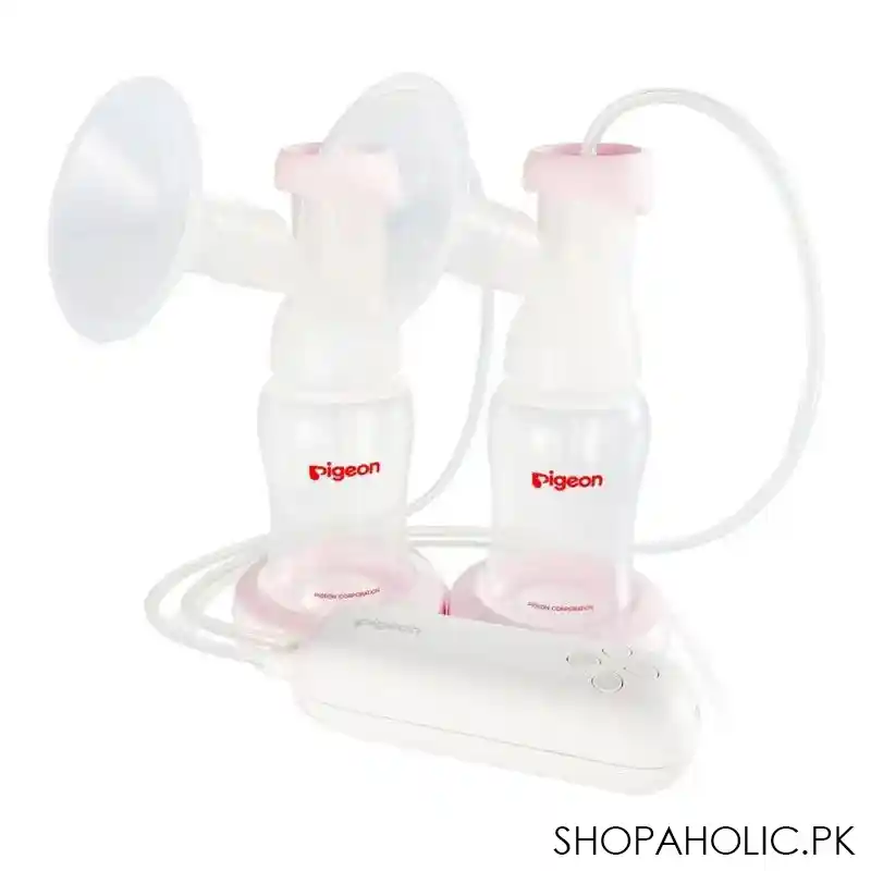 pigeon style gomini electric breast pump, double, bpa free, q 78140 1 main image