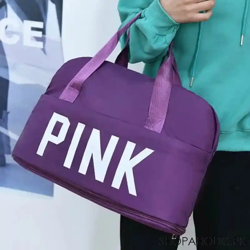 pink weekend travel bag image3