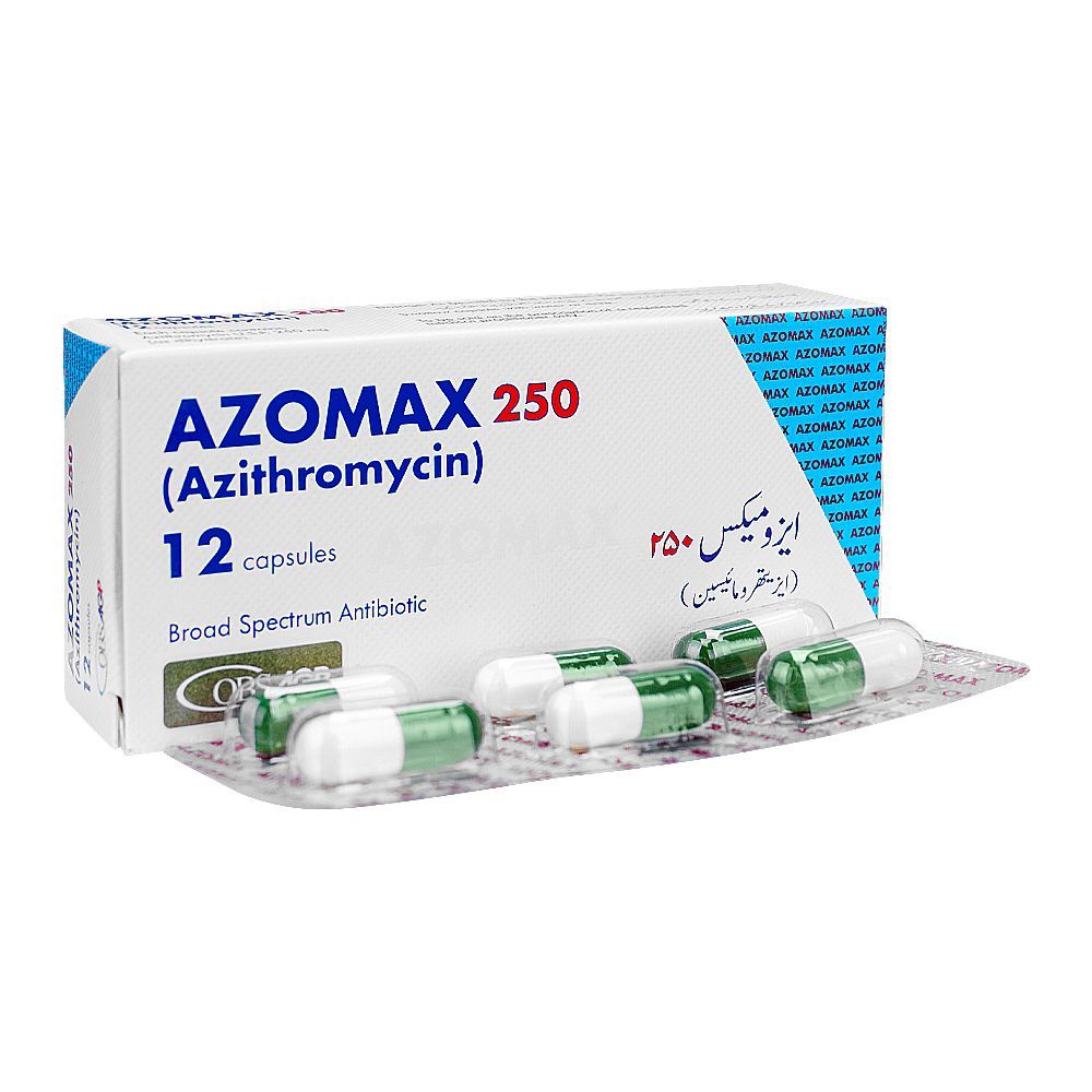 AGP Pharma Azomax Capsule, 250mg, 1-Strip - Main Image