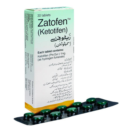 AGP Pharma Zatofen Tablet, 30-Pack - Main Image
