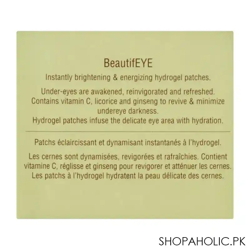 pixi skin treats beautiful eye vitamin c & licorice brightening eye patches, 30 pair/60 patches image3