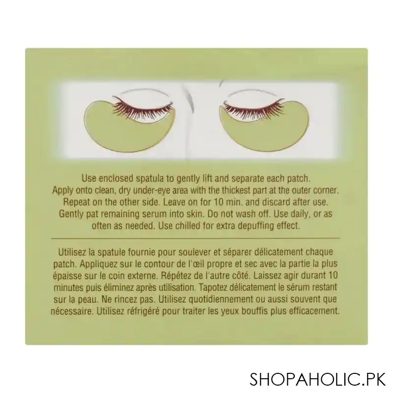 pixi skin treats beautiful eye vitamin c & licorice brightening eye patches, 30 pair/60 patches image5