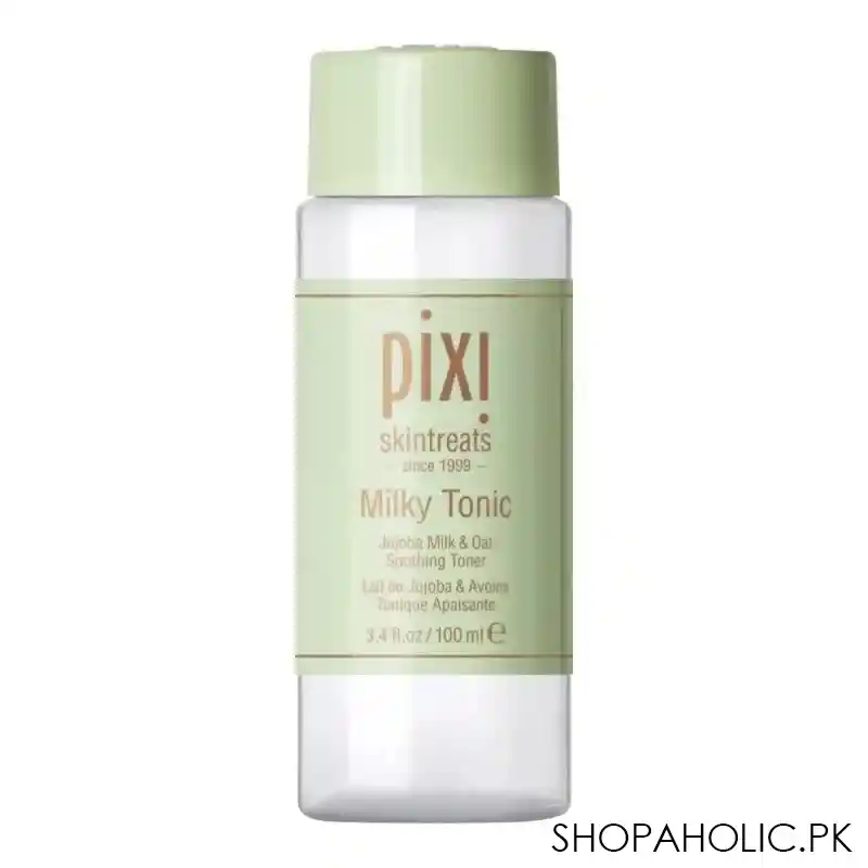pixi skintreats jojoba milk & oat soothing milky tonic, 100ml main image
