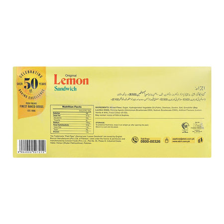 Peek Freans Original Lemon Sandwich, 8-Half Roll Pack - Image 3