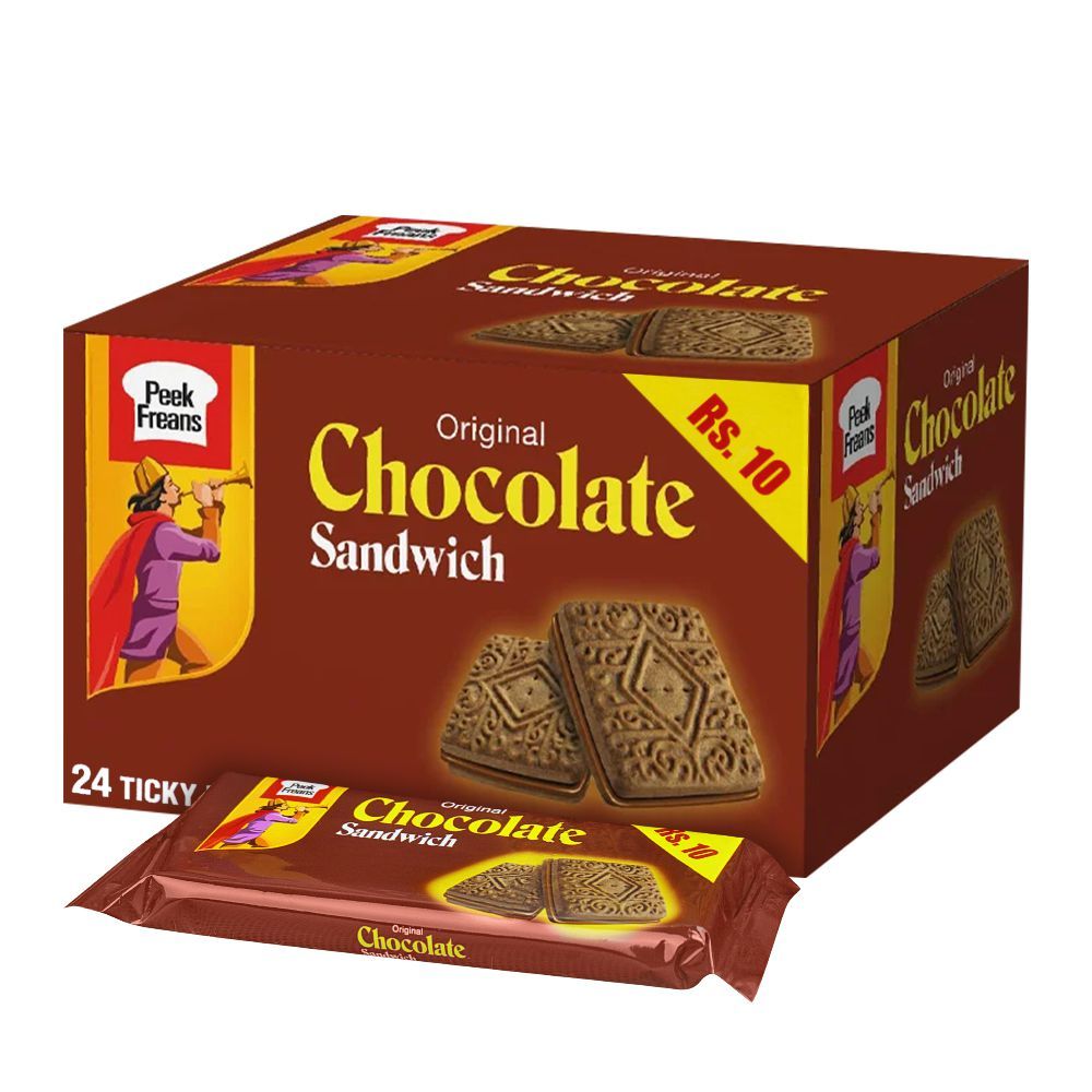 Peek Freans Chocolate Sandwich, 24-Tikky Pack - Main Image