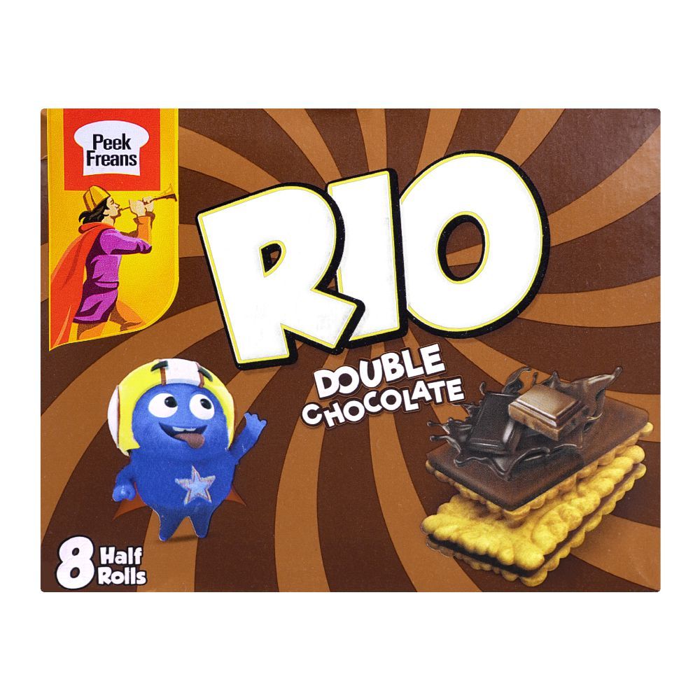 Peek Freans Rio Double Chocolate, 8-Half Roll Pack - Image 2