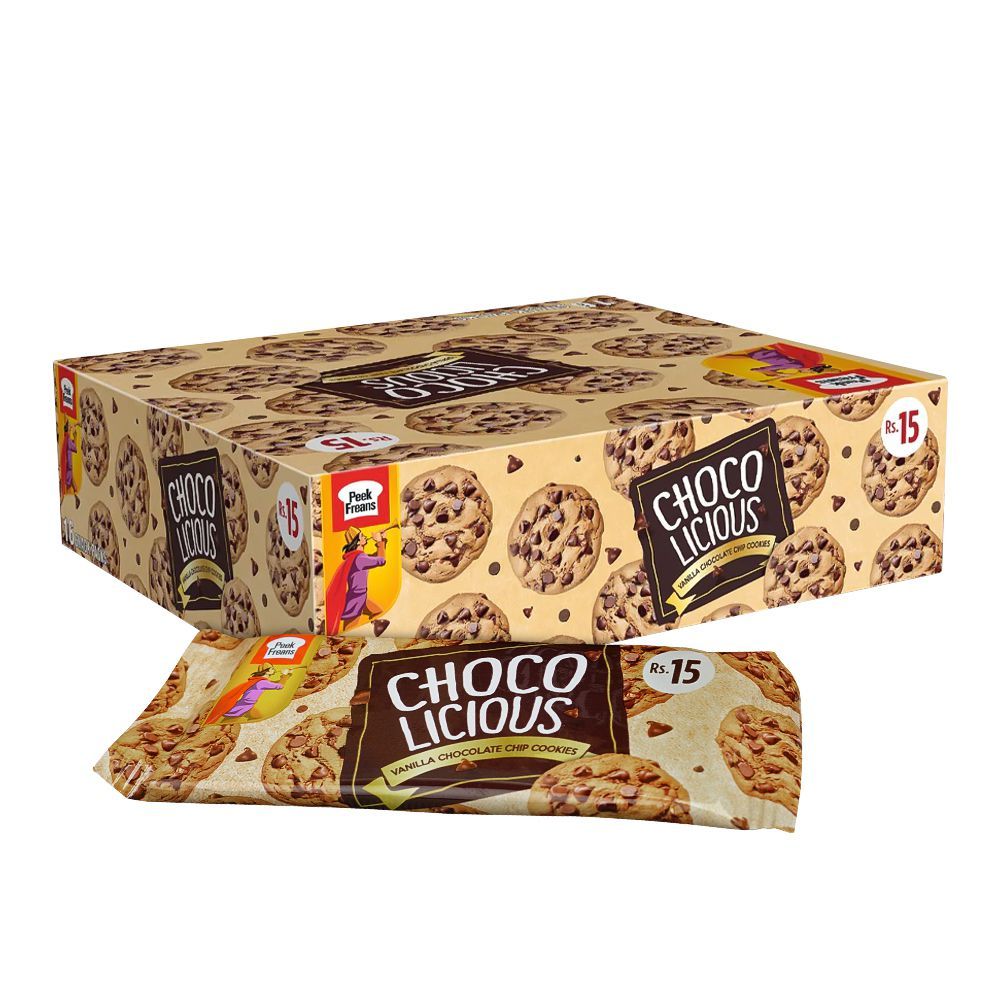 Peek Freans Chocolicious Vanilla, 16-Snack Pack - Main Image