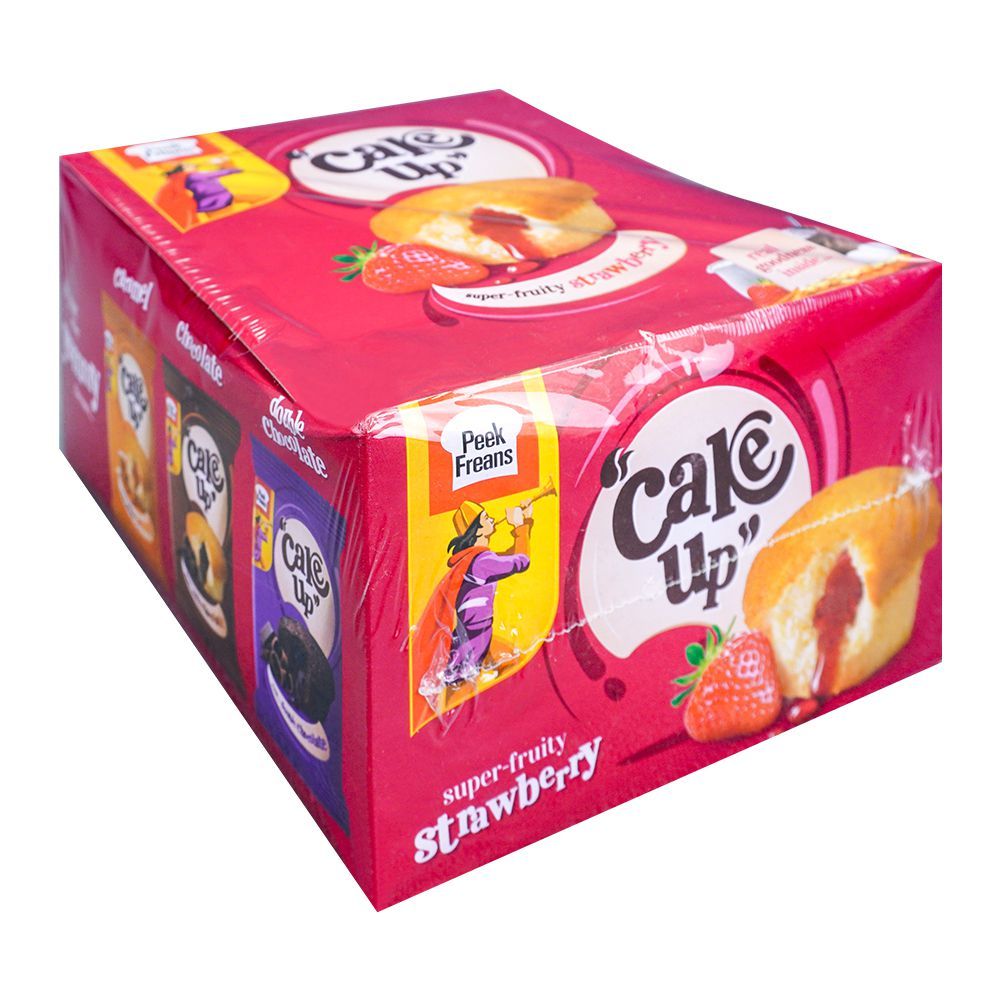 Peek Freans Cake Up Super Fruity Strawberry, 12-Pack - Main Image