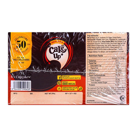 Peek Freans Cake Up Choc-TopTripple Chocolate, 6-Pack - Image 3