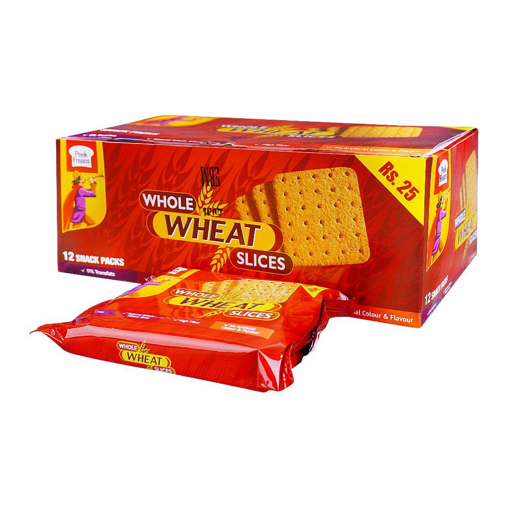 Peek Freans Whole Wheat Slices, 12-Snack Pack - Main Image