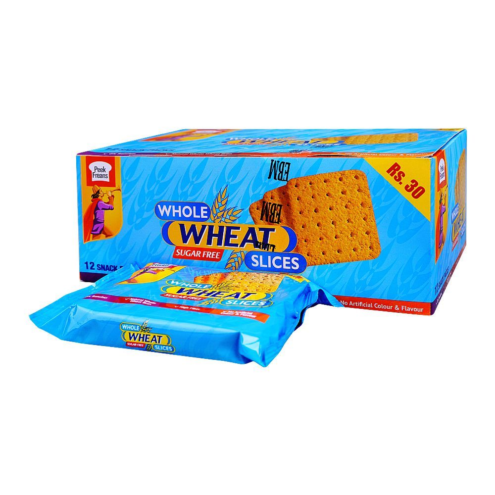 Peek Whole Wheat Sugar Free Slices, 12-Snack Pack - Main Image