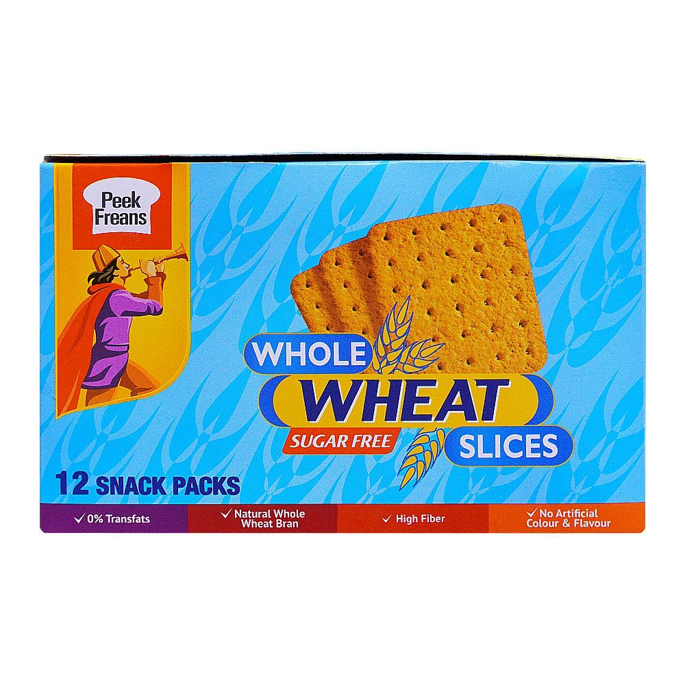 Peek Whole Wheat Sugar Free Slices, 12-Snack Pack - Image 2