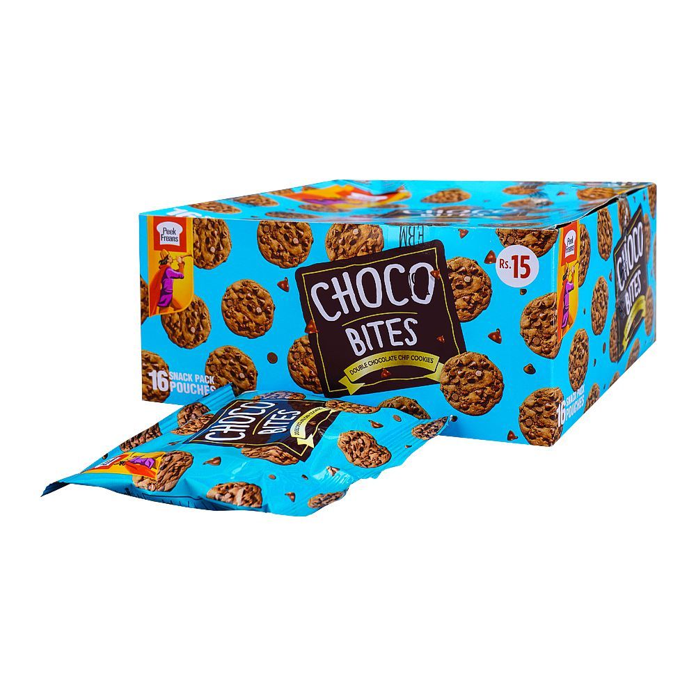 Peek Freans Choco Bites Double, 16-Snack Pouch Pack - Main Image