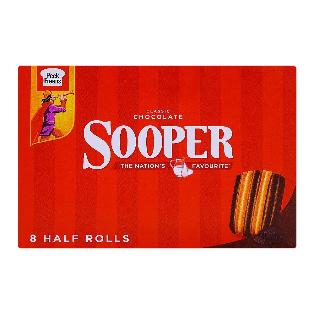 Peek Freans Sooper Classic Chocolate, 8-Half Roll Pack - Image 2