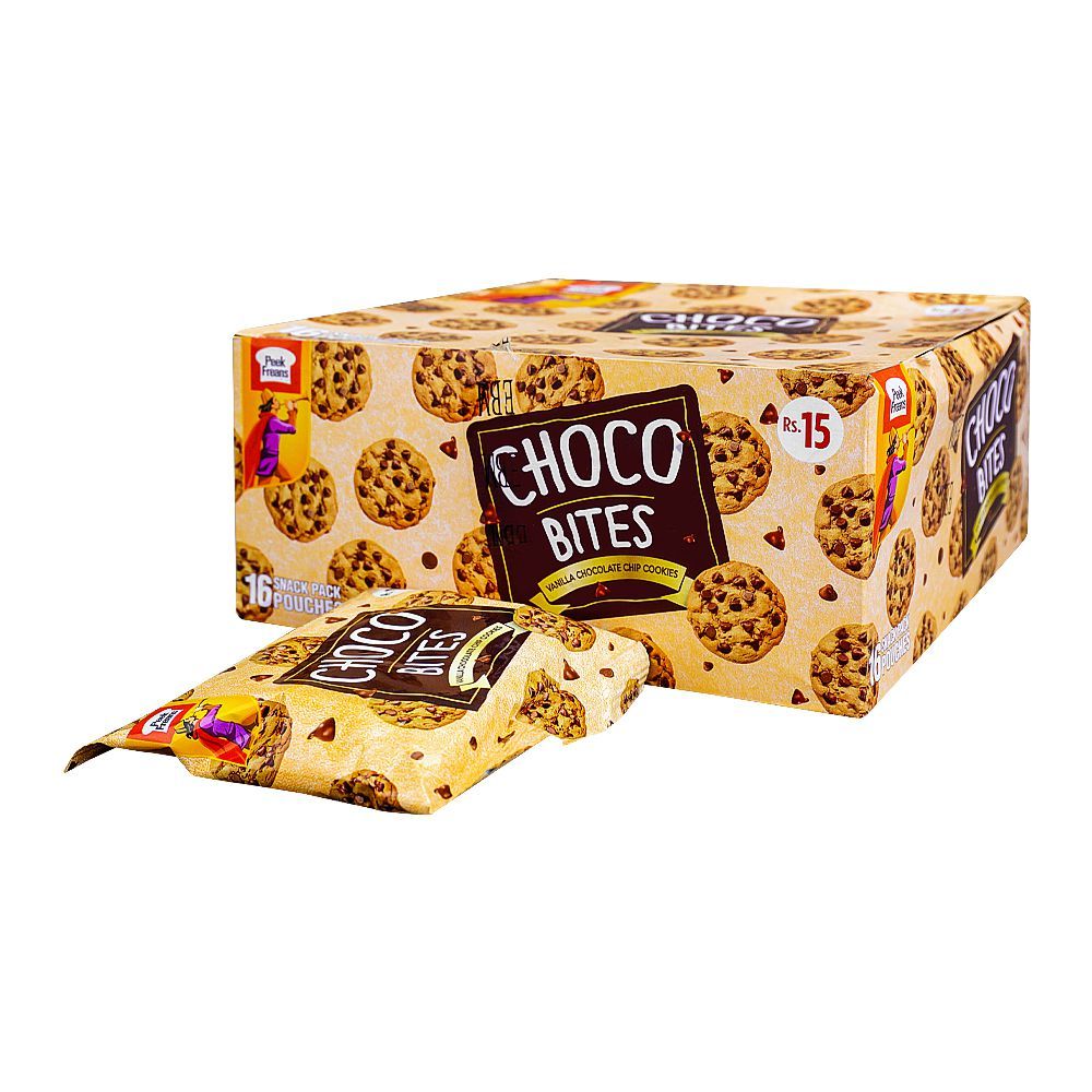 Peek Freans Choco Bites, 16-Snack Pouch Pack - Main Image