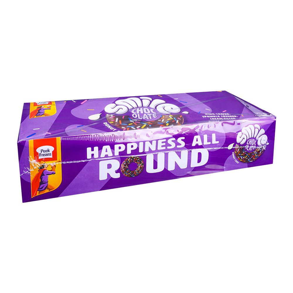Peek Freans Smile Chocolate Donut Cake, 6-Pack - Main Image