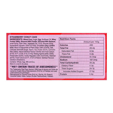 Peek Freans Smile Strawberry Donut Cake, 6-Pack - Image 4