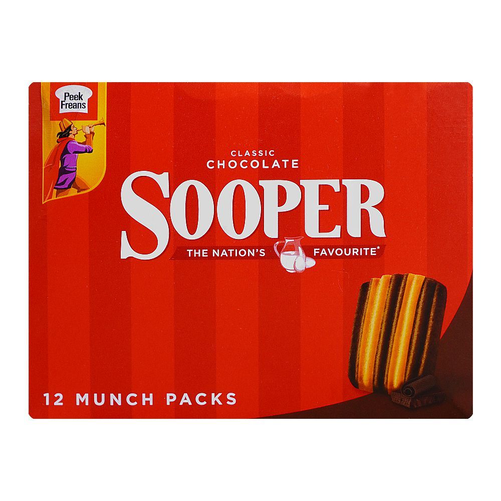 Peek Freans Sooper Classic Chocolate, 12-Munch Pack - Image 2