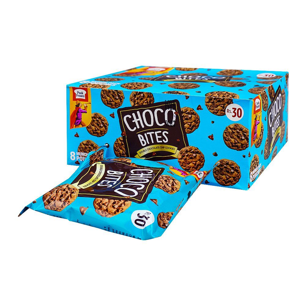 Peek Freans Choco Bites Double Chocolate, 8-Munch Pouch Pack - Main Image
