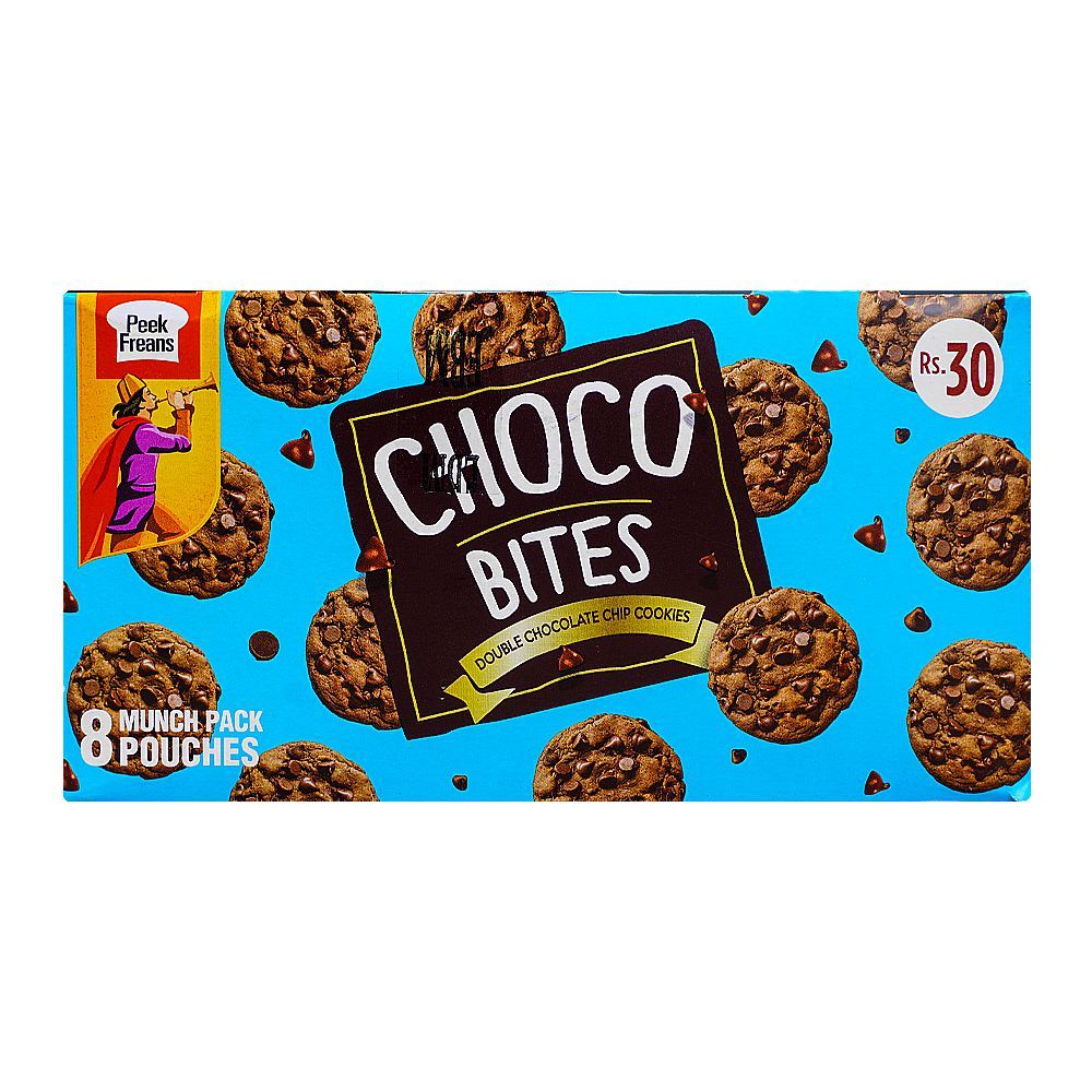 Peek Freans Choco Bites Double Chocolate, 8-Munch Pouch Pack - Image 2