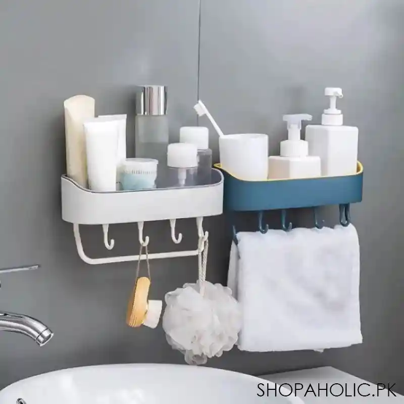 plastic bathroom shelf main image