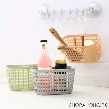 plastic hanging basket with rotating hook image4