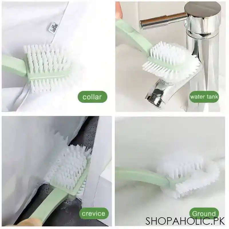 plastic long handheld soft bristle brush image3