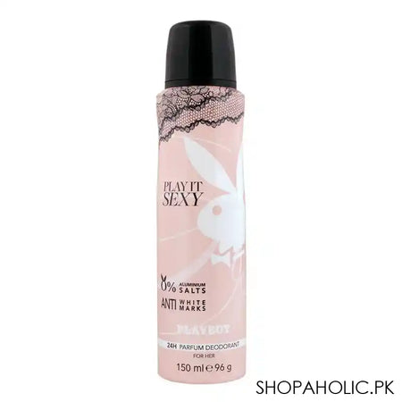 Playboy Play It Sexy Anti White Marks For Her Deodorant Spray, 150ml - Main Image