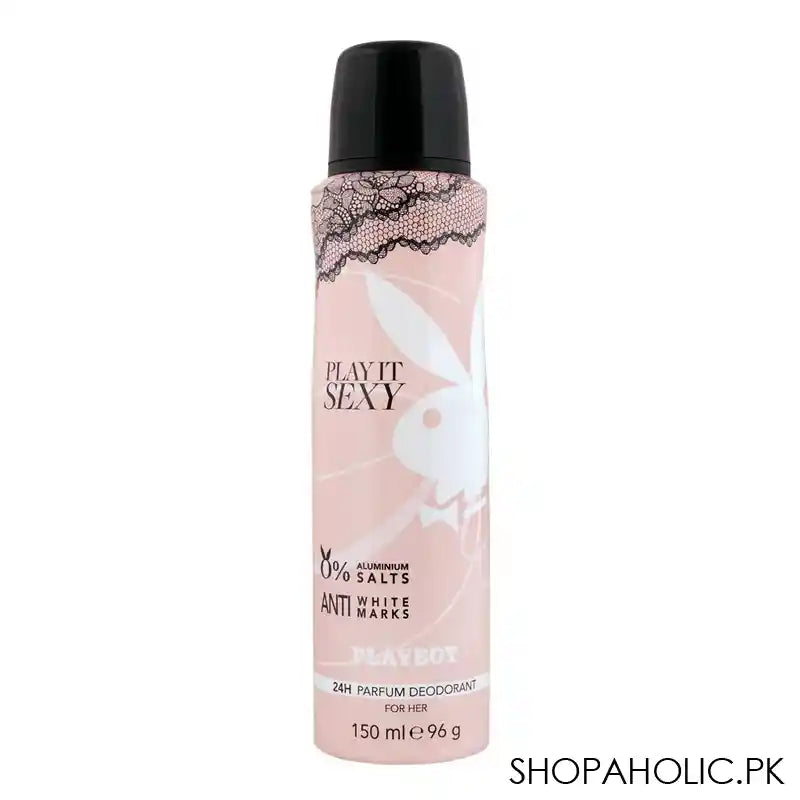 Playboy Play It Sexy Anti White Marks For Her Deodorant Spray, 150ml - Main Image