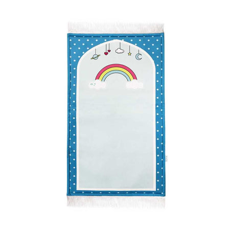 Art Beat Prayer Mat, Blue Rainbow, PMM11A - Main Image