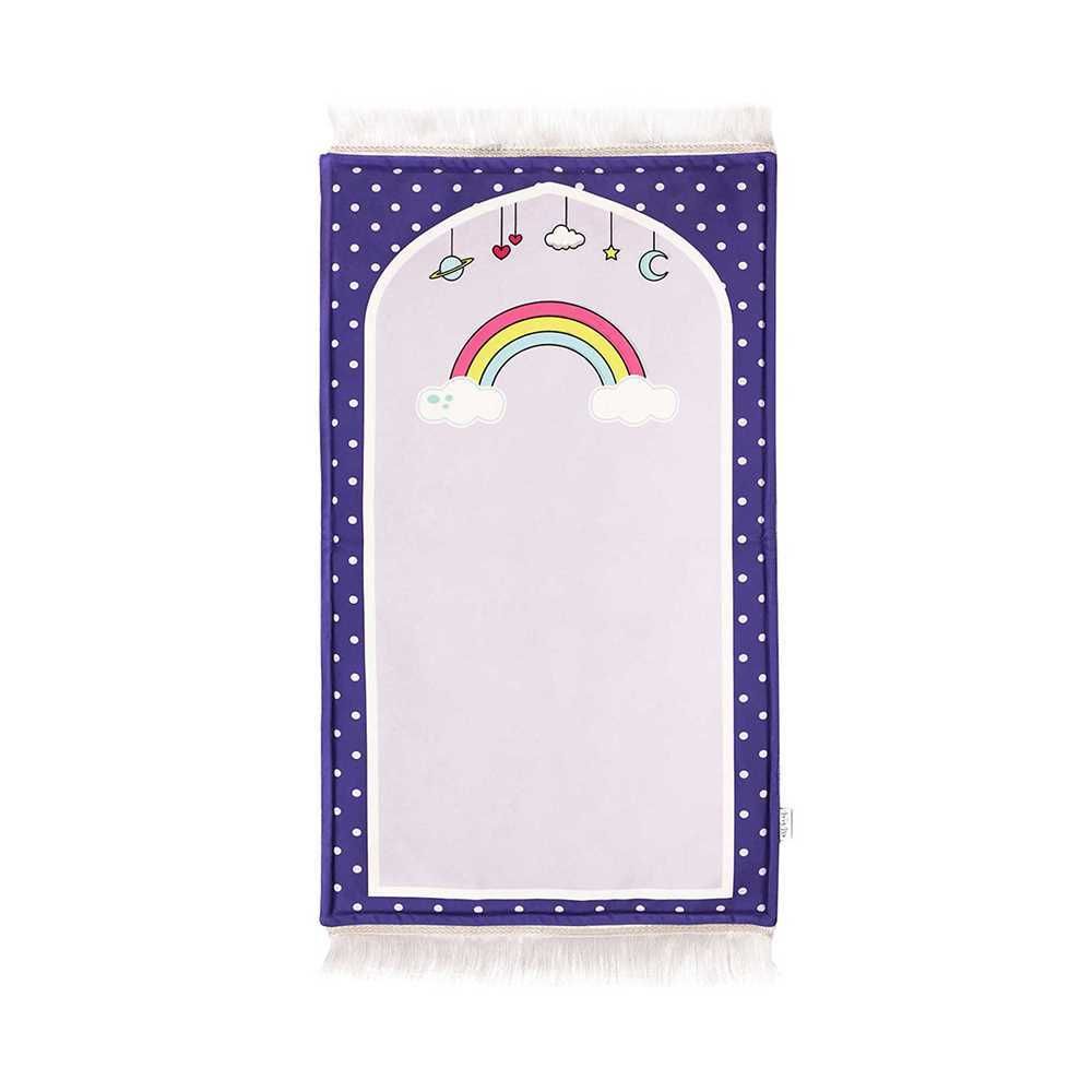 Art Beat Prayer Mat, Purple Rainbow, PMM11B - Main Image