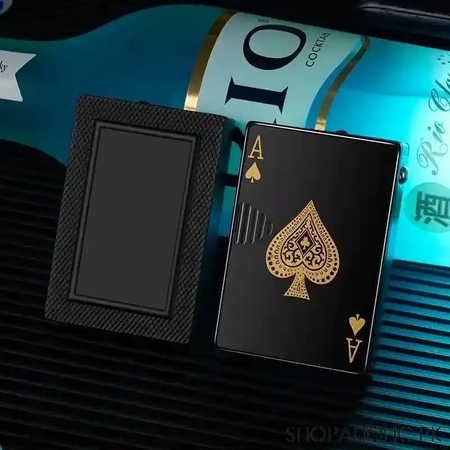 poker card metal lighter image2
