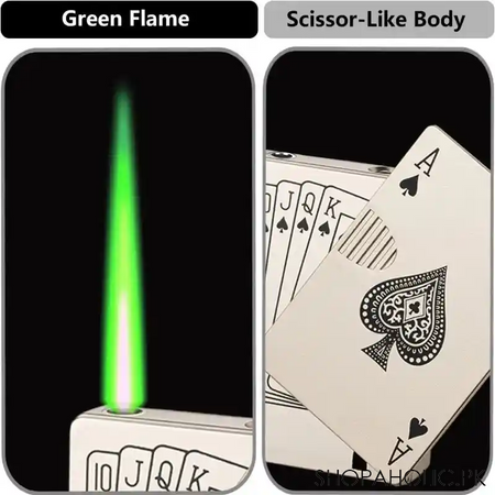 poker card metal lighter image3