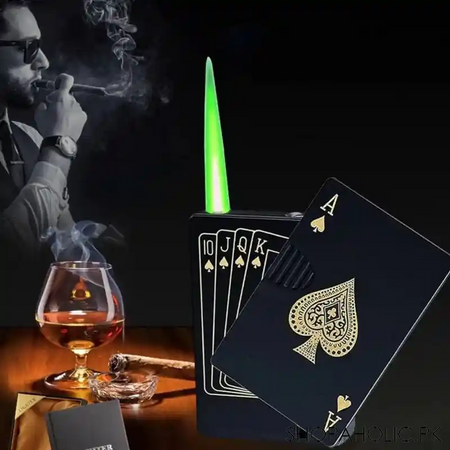 poker card metal lighter main image