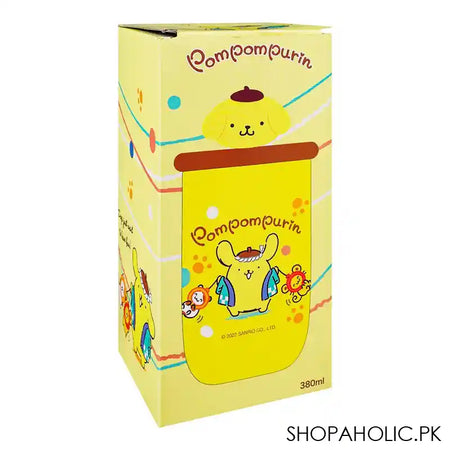 Pompompurin Stainless Steel Thermos Cup Cute Water Bottle, Yellow, 380ml Capacity, B1234 - Image 2