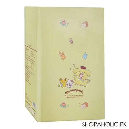 Pompurin Plastic Tumbler Water Bottle With Straw & Handle, Yellow, Insulated Travel Mug, KY8867 - Image 2