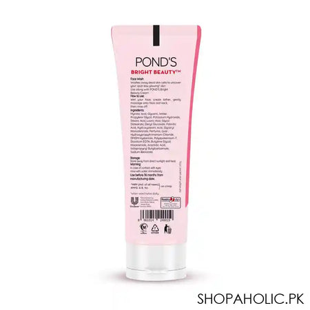Pond's Bright Beauty Spot-Less Glow Face Wash, 100g - Image 2