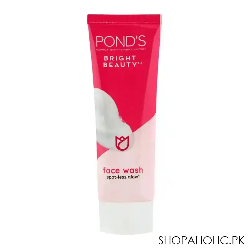 pond's bright beauty spot less glow face wash, 50g image4