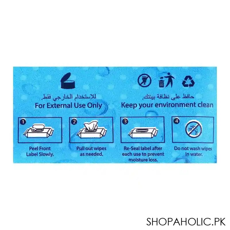 Pop Gop Aloe Baby Wet Wipes, 65's - Image 2