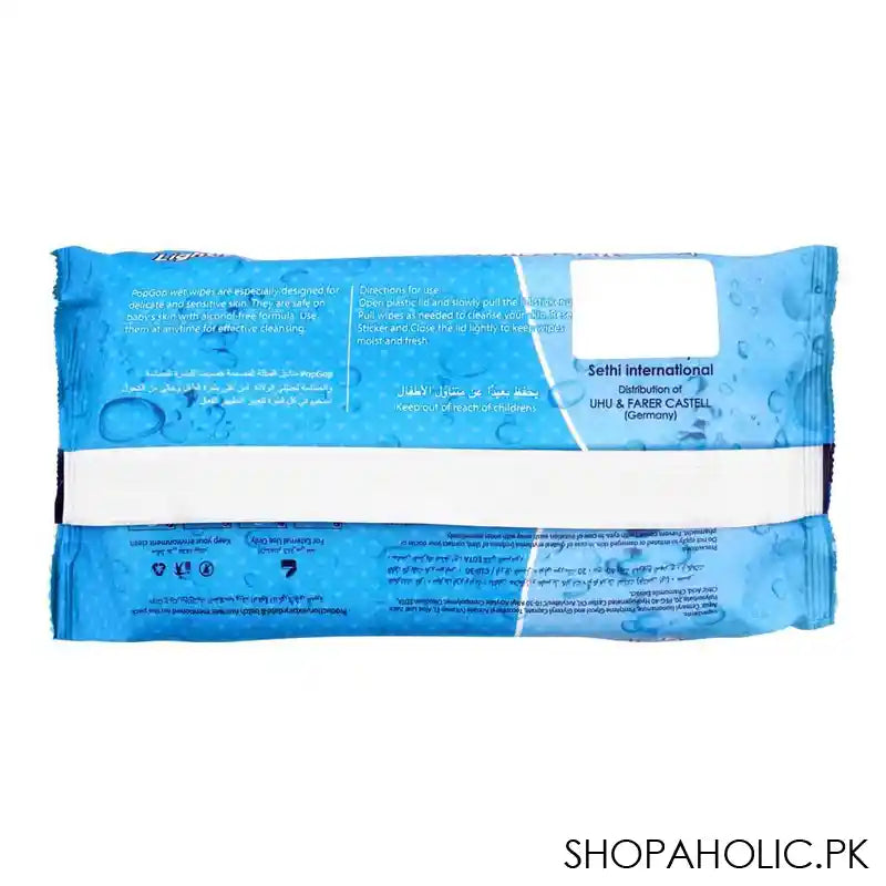 Pop Gop Aloe Baby Wet Wipes, 65's - Image 3