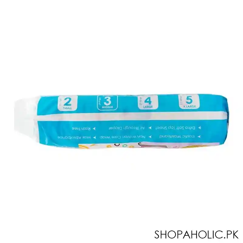 pop gop baby diapers, no. 3, medium, 4 9 kg, 44 pack image3